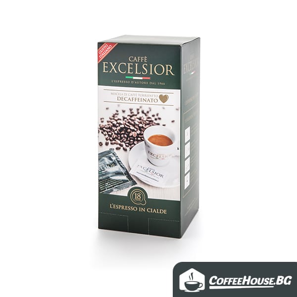 Кафе дози Excelsior Decaf, 18бр.