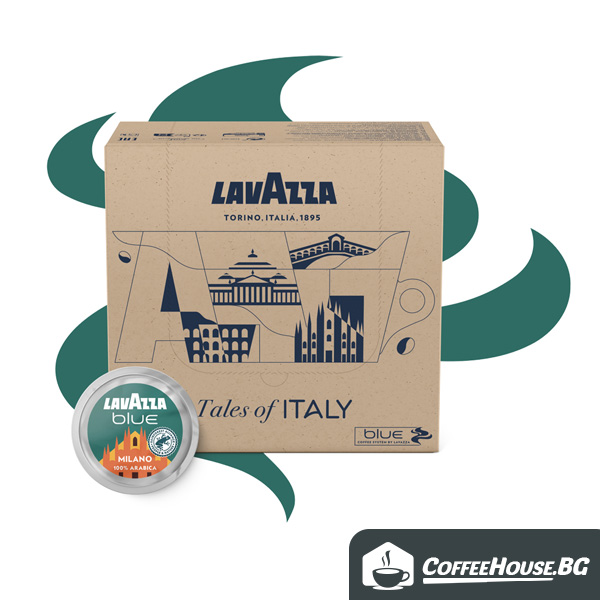 Кафе капсула Lavazza Blue Tales of Milano 100% Arabica, 100бр.
